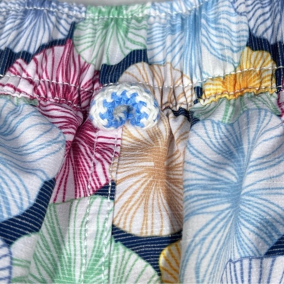 JOHNNIE-O West Coast Prep Nevis Floral Swim Trunks Board Shorts 8" Inseam Size L - Picture 8 of 16